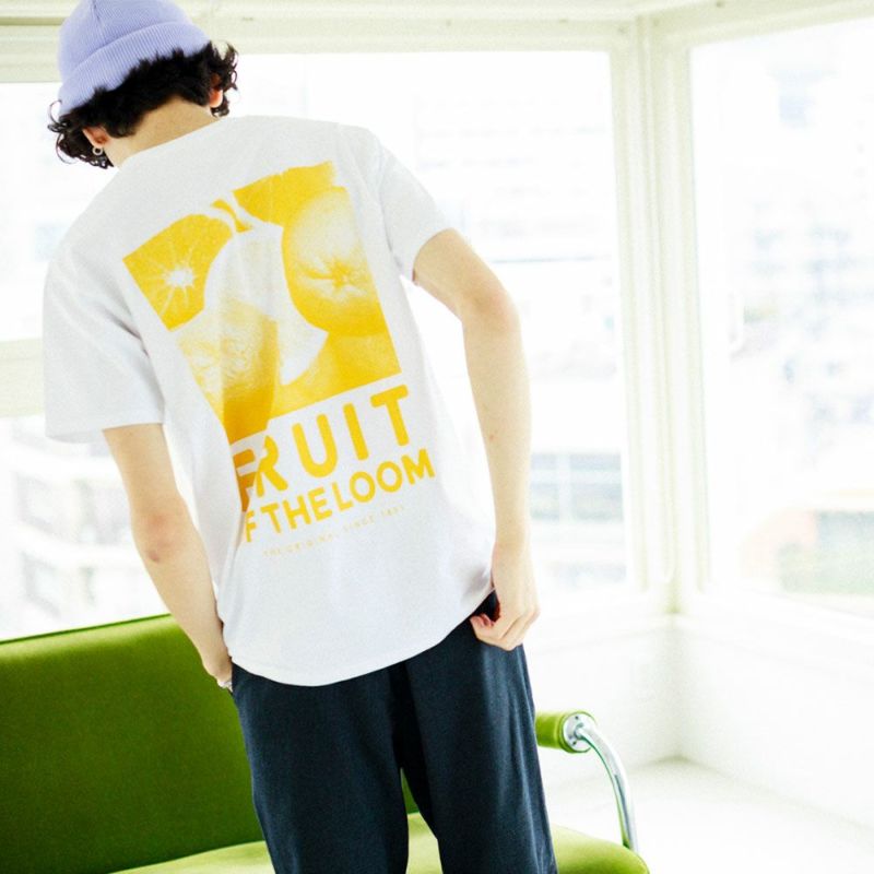 Fruit バックフォトプリントTシャツ23 | Fruit of the Loom | 公式