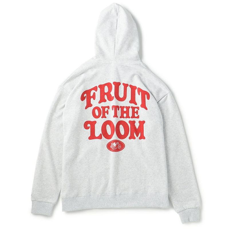 バックプリントZIP HOODY | Fruit of the Loom | 公式オンラインストア