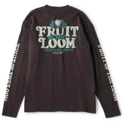 接結天竺プリントL/S TEE | Fruit of the Loom | 公式オンラインストア