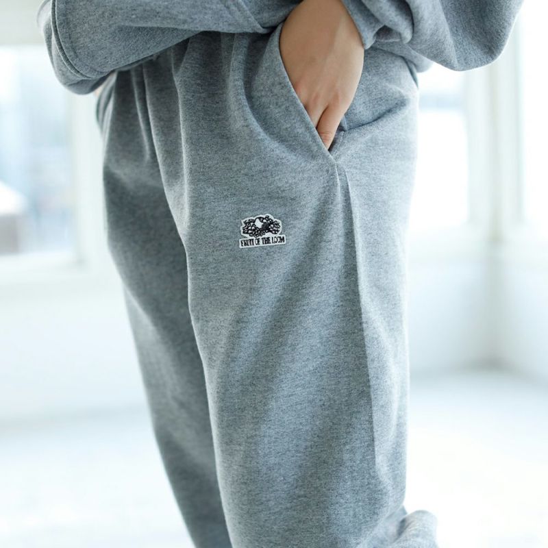 Blloon LOGOフーディとスウェットパンツ　杢グレー　L SALE】限定/OLD LOGO SWEAT PANTS | Fruit of the Loom | 公式