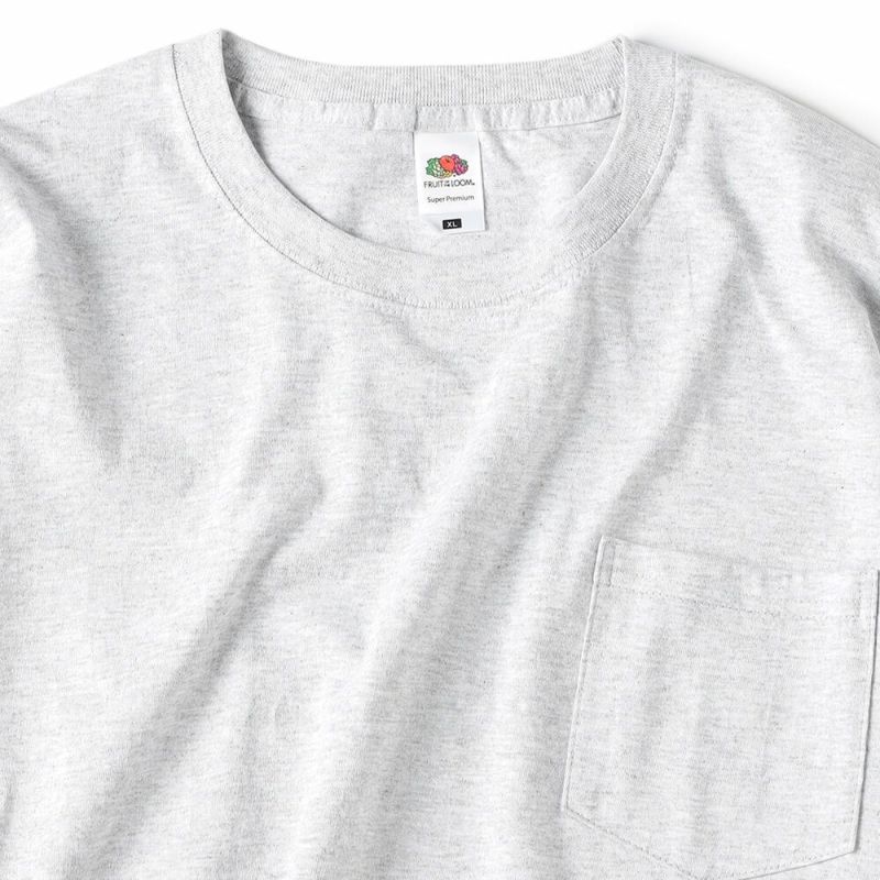 限定】SUPER PREMIUM POCKET TEE | Fruit of the Loom | 公式
