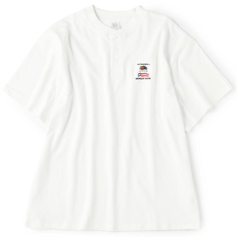 限定】90s HENRY NECK SS TEE | Fruit of the Loom | 公式オンラインストア