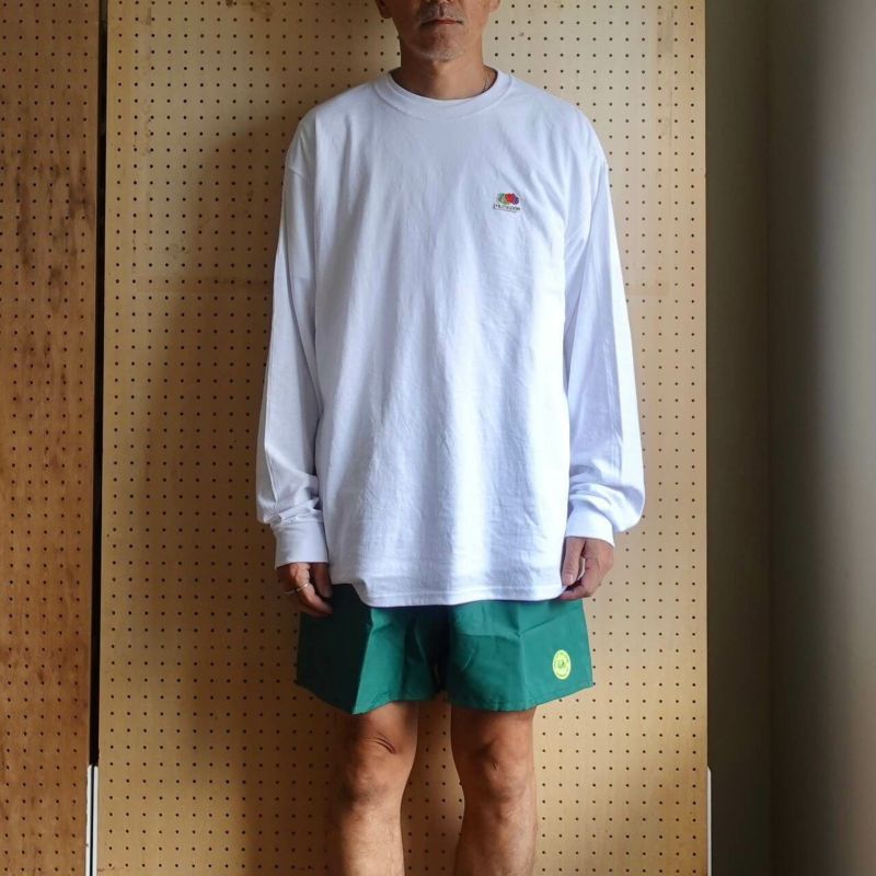 レア☆ SEESEE FONT LOGO CREW FRUIT スウェット　XL セール】【FRUIT OF THE LOOM for ADAM ET ROPE'】別注 Logo