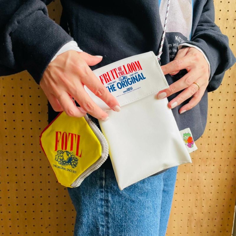 SALE】MINI DOUBLE WALLET | Fruit of the Loom | 公式